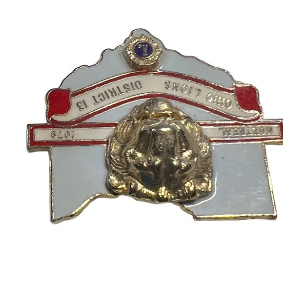 Lions Club Pin Ohio District 13 Montreal 1979‎ Convention Montreal - Picture 4 of 8
